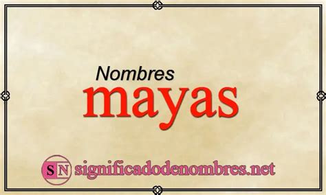 nombres mayas - nombres cortos para negocios